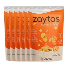 Imagem de Kit 6X: Biscoito Parmezaya Protein Sem Glúten Zaya 50g