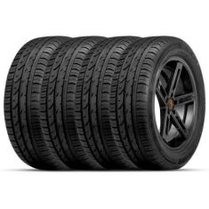 Imagem de Kit 4 Pneu Continental Aro 15 205/60r15 91v Premium Contact 2
