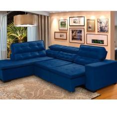Imagem de Sofá 5 Lugares Canto Retrátil Reclinável Chaise D 2,80 X 2,20 M Sttilo