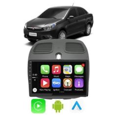 Imagem de Kit Multimidia Android Carplay 9 Pol Grand Siena 2013 a 2021 GPS WIFI 
