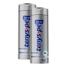 Imagem de Kit 2 Tenys Pé Baruel Talco Sem Perfume 100G