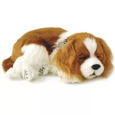 Imagem de Brinquedo De Pelúcia Que Respira Perfect Petzzz Acompanha Pilha Cavalier King Charles