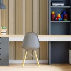 Imagem de Papel De Parede Adesivo Listras Bege  N06239 0,58X3,00M