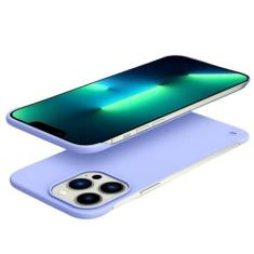 Imagem de Capa de telefone rígida ultrafina sem moldura para PC à prova de choque para iPhone 14 13 12 Mini 11 Pro Max X XR XS SE 2022 7 8 Plus Capa traseira fina, roxa, para 7Plus 8Plus