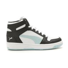 Imagem de PUMA Tênis feminino Rebound Layup, Puma Branco fosco Dew-puma preto, 35