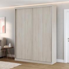 Imagem de Guarda Roupas Modulado Solteiro 176cm 2 Portas De Correr 100% Mdf Roya