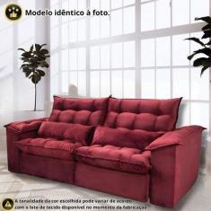 Imagem de Sofá Retrátil e Reclinável Articulado com 1,90m de Largura e Abertura 