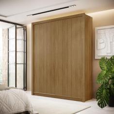 Imagem de Roupeiro 2 Portas de Correr e 3 Gavetas Dubai - Nature - Vila Rica