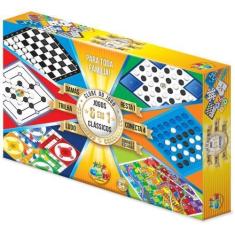 Imagem de Jogo De Tabuleiro 6 Em 1 Clube Do Jogo (Dama/Tri - Ggb Plast