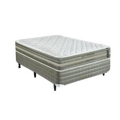 Imagem de Cama Box com Colchão Queen Size King Koil Attraction Látex 158X198