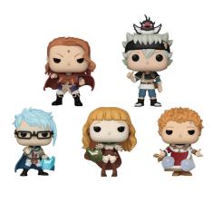 Imagem de Conjunto Funko Pop Black Clover de 5 Asta com Nero, Klaus e Mimosa