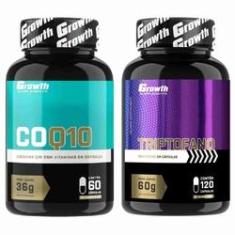 Imagem de Coenzima Q10 60 Caps + Triptofano 120 Caps Growth