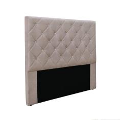 Imagem de Cabeceira Cama Box Casal 140 cm Tania Linho S04 - D`Rossi