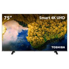 Imagem de Smart TV DLED 75" Toshiba 4K HDR 75C350LS
