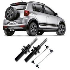 Imagem de Amortecedor + Bieleta Volkswagen Crossfox Dianteira 2005 Até 2016 O Par