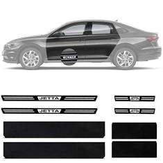 Imagem de Soleira Resinada Premium Volkswagen Jetta 2019 8 Peças