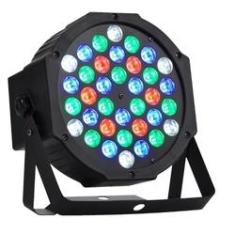 Imagem de Refletor Canhao 18 Leds Display Digital RGB Mini Strobo