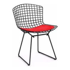 Imagem de Kit 8 Cadeiras Bertoia  Com Assento 