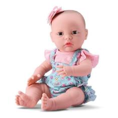 Imagem de Boneca Reborn Cuidados Abre Fecha Os Olhos Faz Xixi New Born - Diverto