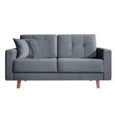 Imagem de Sofá 2 Lugares Acqua 412 Cinza