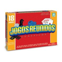 Imagem de Kit 18 Jogos De Tabuleiro Reunidos - Nig - Nig Brinquedos