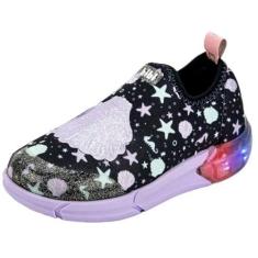 Imagem de Tenis De Luz Infantil Menina Conforto Bibi Space