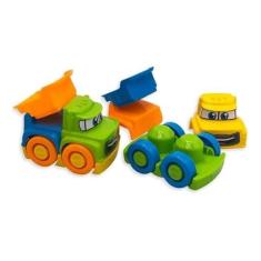 Imagem de 2 Carrinhos Divertidos Happy Cars: Monta, Desmonta e Personaliza - Brinquedo Infantil Colorido e Criativo