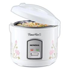 Imagem de Panela Elétrica De Arroz Mondial Branca 400W 5 Xícaras 110V