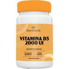 Imagem de Vitamina D3 2000ui - Nutritionall (60 Cápsulas)