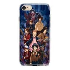 Imagem de Capa para celular Stranger Things Personagens - Samsung Galaxy J7 PRO (sm-J730)