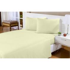 Imagem de Lençol Solteiro 3 Peças Cama Box Luxo Temos Todas As Cores