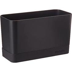 Imagem de Brabantia Organizador de pia (cinza escuro), antiderrapante, não arranha, organizador de bancada de cozinha para escova de pratos, sabonete, panos