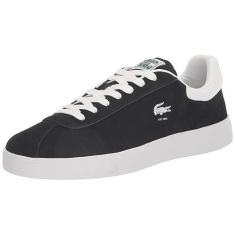 Imagem de Lacoste Tênis feminino 46sfa0055, Preto/branco, 8.5