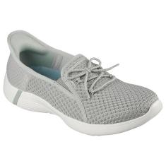 Imagem de Skechers Sapato Oxford feminino sem cadarço Swift-Mirage mãos livres, Sálvia, 35