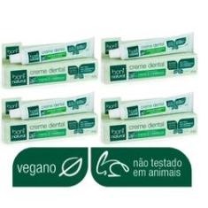 Imagem de Kit Boni Natural - 4 Cremes Dentais (90g) Natural Sem Flúor