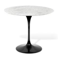 Imagem de Mesa Saarinen Tulip Jantar Carrara Redonda  Ø107cm - Base 