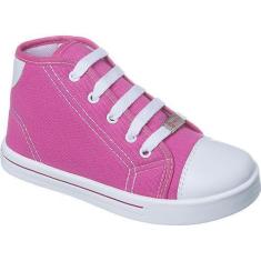 Imagem de Tênis Infantil Star Confortável Cano Alto Resistente - D-Fashion