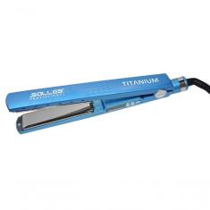 Imagem de Chapinha Prancha Titanium Bivolt Azul Salles Pro