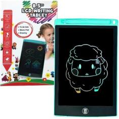 Imagem de Lousa Mágica Tela Lcd Tablet Infantil Escrever Desenhar Verde Claro Ca