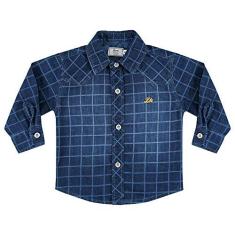 Imagem de Camisa Look Jeans Manga Longa Jeans - UNICA - G