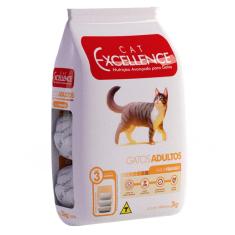 Imagem de Ração Seca Cat Excellence Frango para Gatos Adultos - 3 Kg