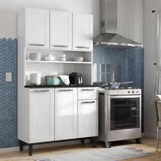 Imagem de Armário Aço Bertolini Para Cozinha Compacta Com Balcão 105 Cm