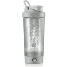 Imagem de VOLTRX Garrafa coqueteleira de proteína, misturador elétrico recarregável por USB C, coqueteleira para shakes de proteína e shakes de substituição de refeição, sem BPA, 680 g