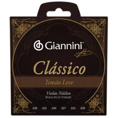 Imagem de Encordoamento Giannini Violão Nylon Tensão Leve Classico