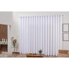 Imagem de Cortina De Varão Voil  5,00x2,50 Forro Microfibra