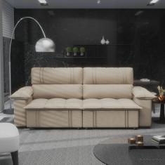 Imagem de Sofá Retrátil e Reclinável 2 Lugares 250cm Zurique Montreal