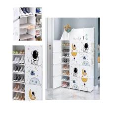 Imagem de Armario infantil sapateira guarda roupa modular 12 portas organizador 