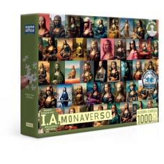 Imagem de IA Monaverso - Quebra-cabeça 1000 peças - Game Office - Toyster brinquedos