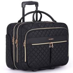 Imagem de Bolsa rolante para laptop BAGSMART para mulheres de 17,3" com rodas