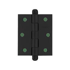 Imagem de Kit 3 Dobradiças Sem Rolamento 3X2.1/2 Em Aço Preto